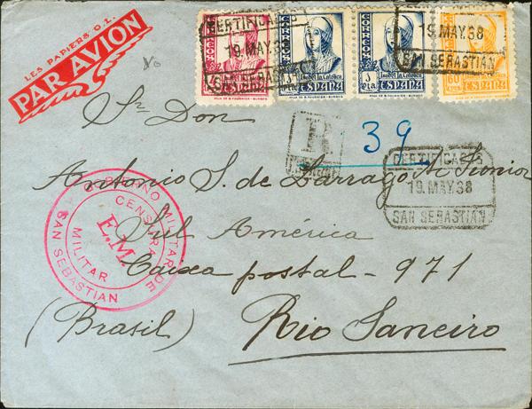 0000115592 - Spain. Spanish State Registered Mail