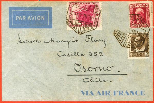 0000115595 - Spain. Spanish Republic Airmail