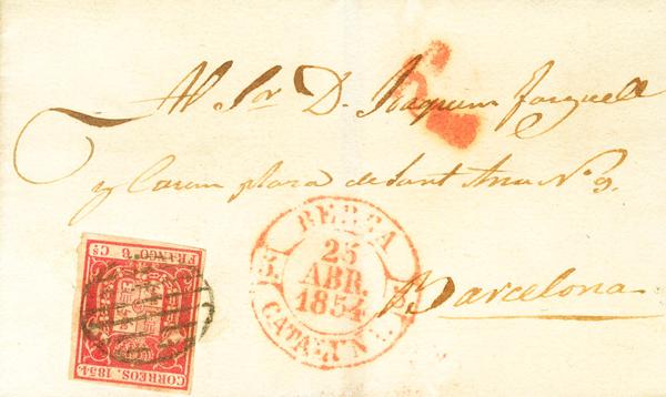 0000116008 - Cataluña. Historia Postal