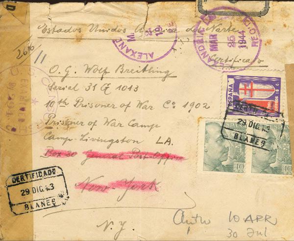 0000117079 - Spain. Spanish State Registered Mail