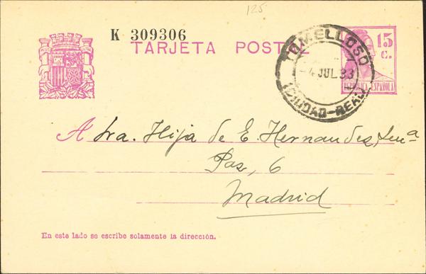 0000117093 - Castile-La Mancha. Postal History