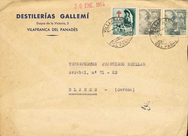 0000117119 - Catalonia. Postal History