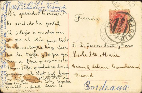 0000117146 - Madrid. Postal History