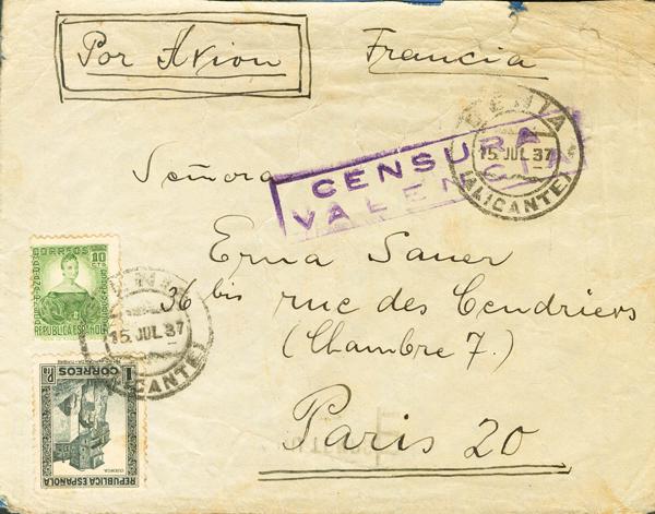 0000117425 - Republican Zone. International Brigade