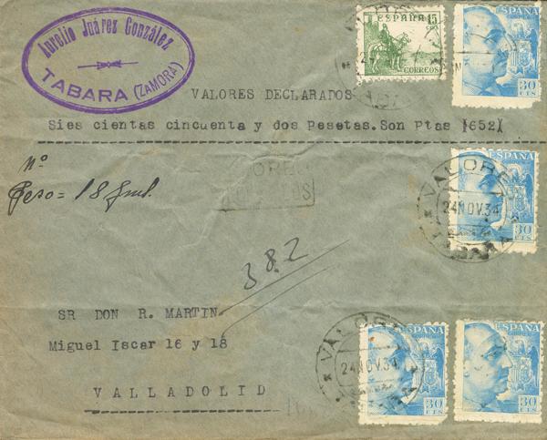 0000117765 - Castile and Leon. Postal History