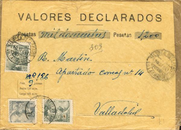 0000117772 - Castile and Leon. Postal History