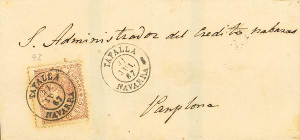 0000118434 - Navarra. Postal History