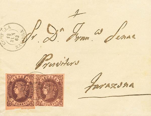 0000118437 - Navarra. Postal History