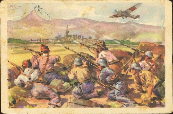 0000118440 - Republican Zone. Republican Postcard