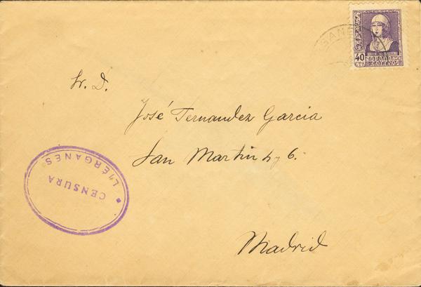 0000118462 - National Zone. Military Censorship Bando Nacional