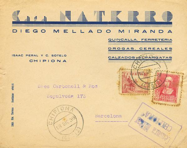 0000118469 - National Zone. Military Censorship Bando Nacional