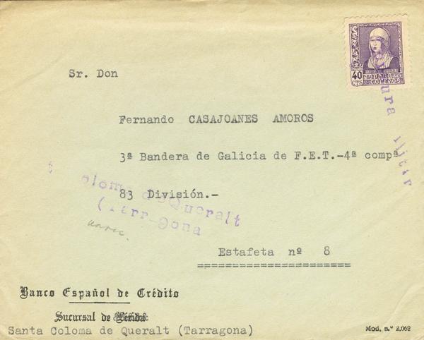0000118491 - National Zone. Military Censorship Bando Nacional