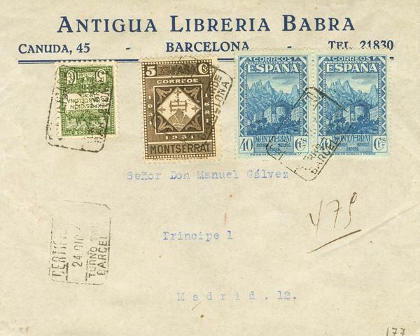 0000118610 - Spain. Spanish Republic Registered Mail