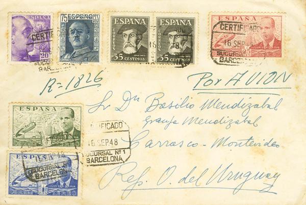 0000124904 - Spain. Spanish State Registered Mail