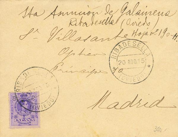 0000132192 - Asturias. Postal History